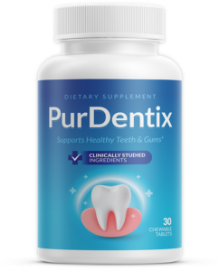 PurDentix bedtime oral probiotic chewable tablets bottle
