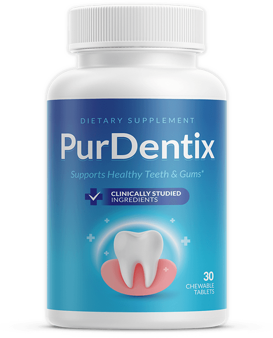 PurDentix bedtime oral probiotic chewable tablets bottle